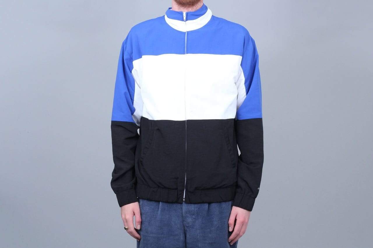 Grand Collection Nylon Jacket White / Blue