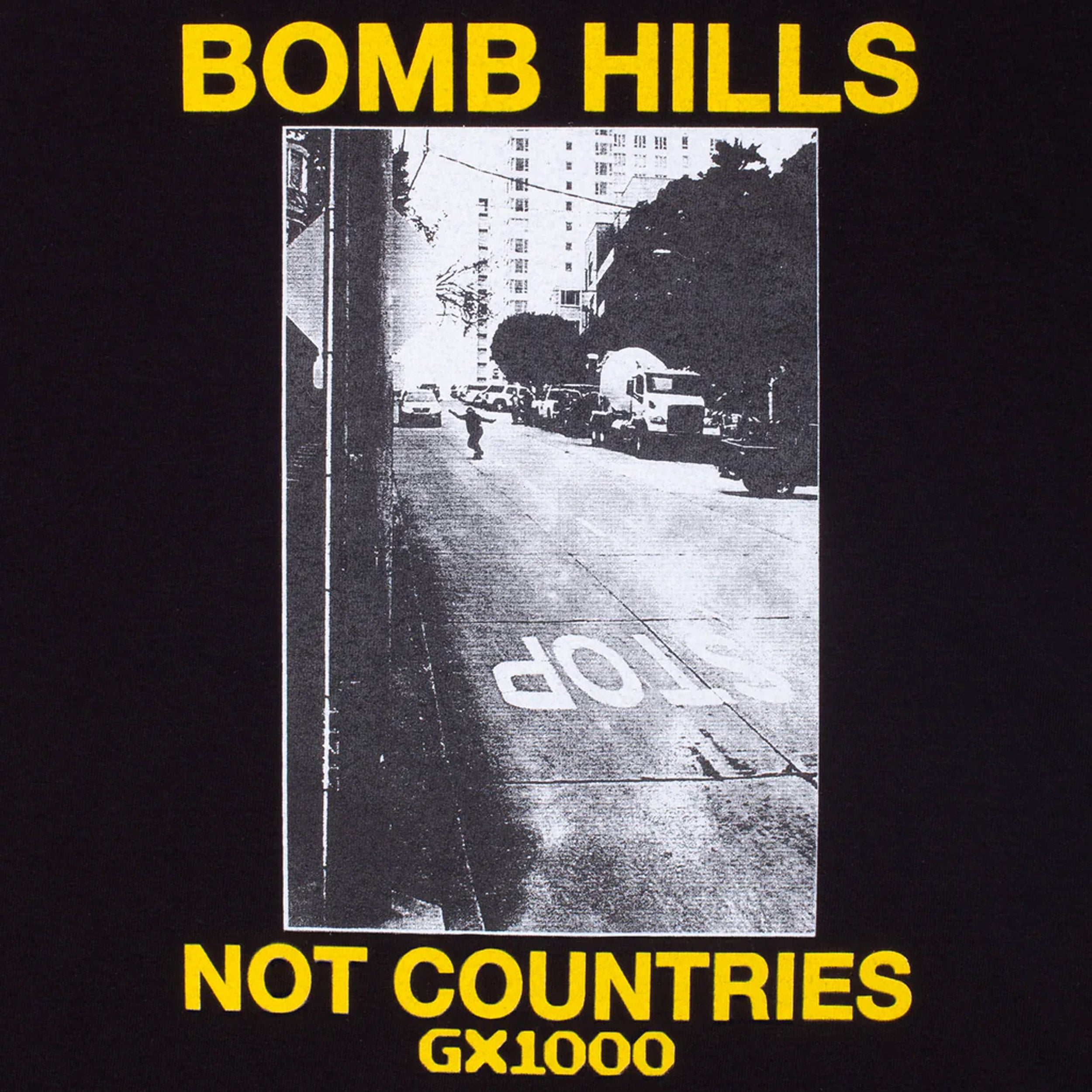 GX1000 Bomb Hills T-Shirt Black
