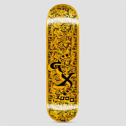 GX1000 8.625 Mono Carlyle Skateboard Deck Black