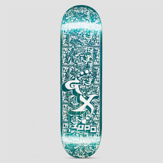 GX1000 8.5 Mono Carlyle Skateboard Deck White