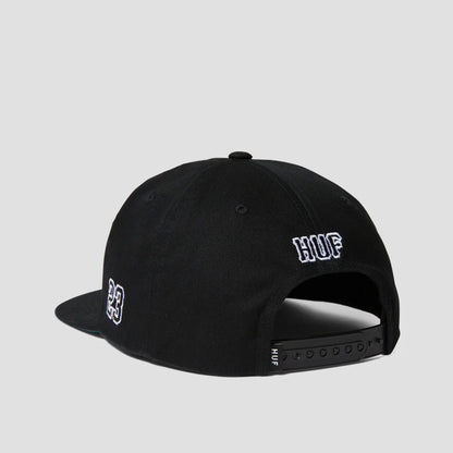 HUF H-Star Snapback Cap Black