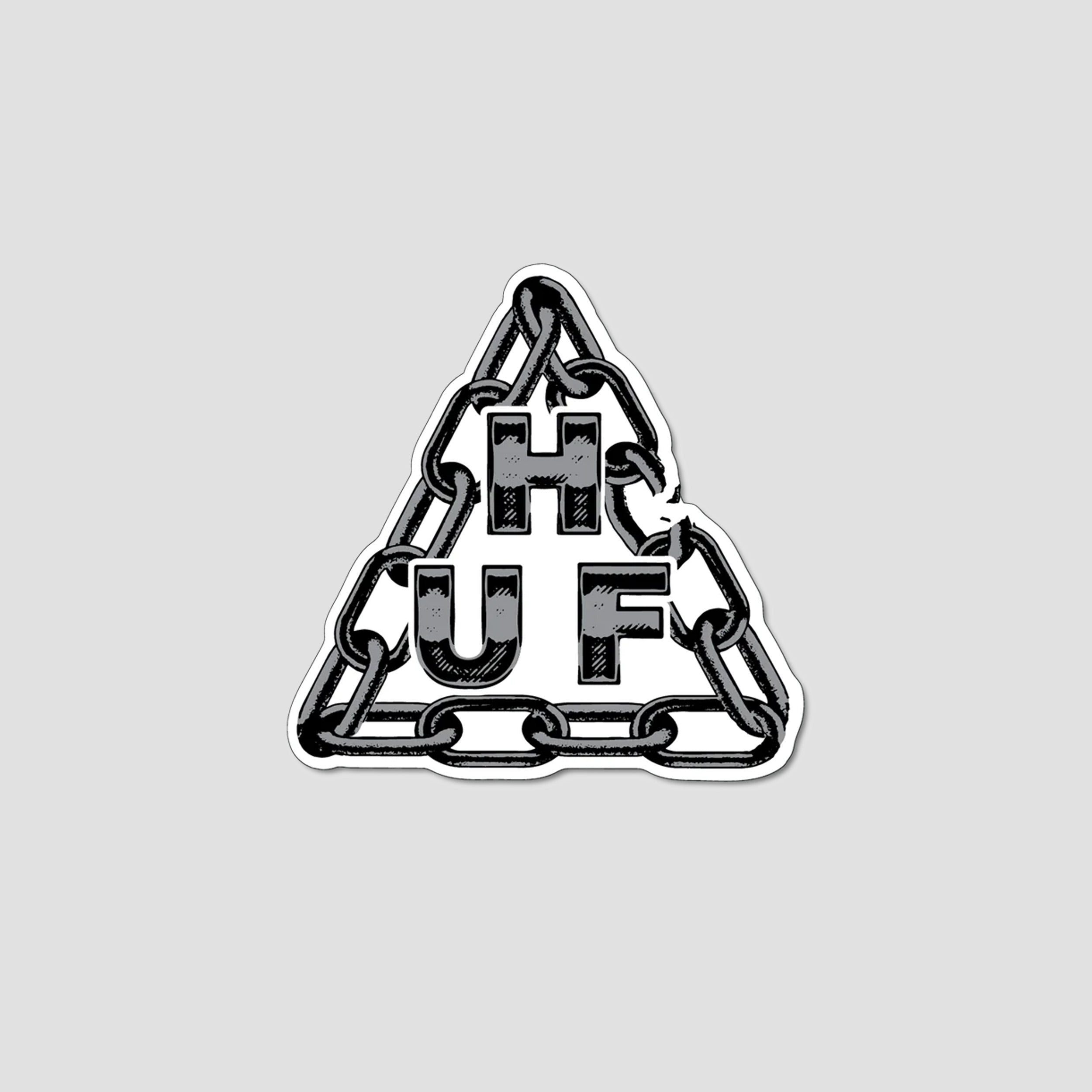 HUF Hard Links Sticker White