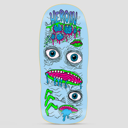 Heroin 13.0 Mutator Skateboard Deck Blue