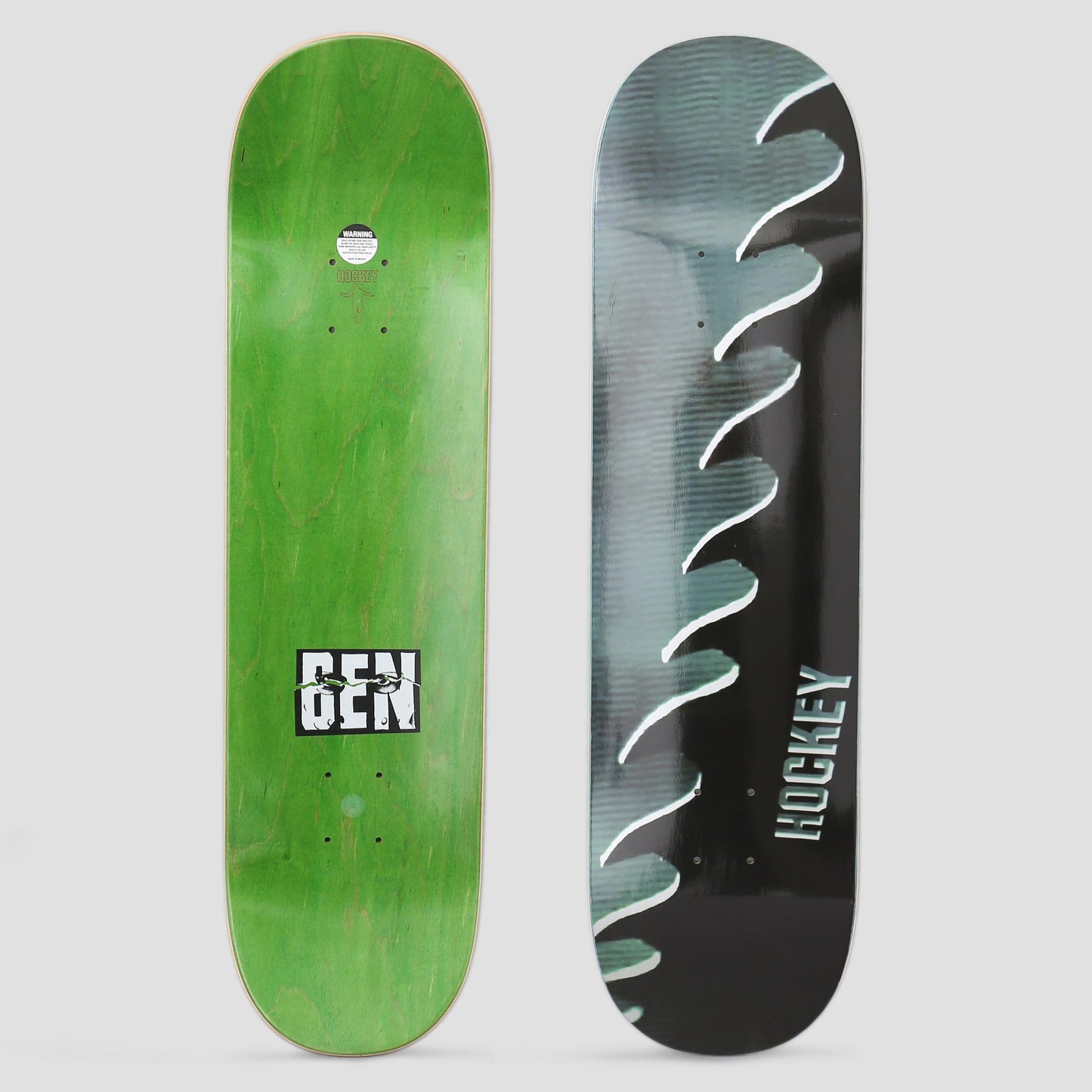 Hockey 8.25 Ben Saw Ben Kadow Skateboard Deck Black