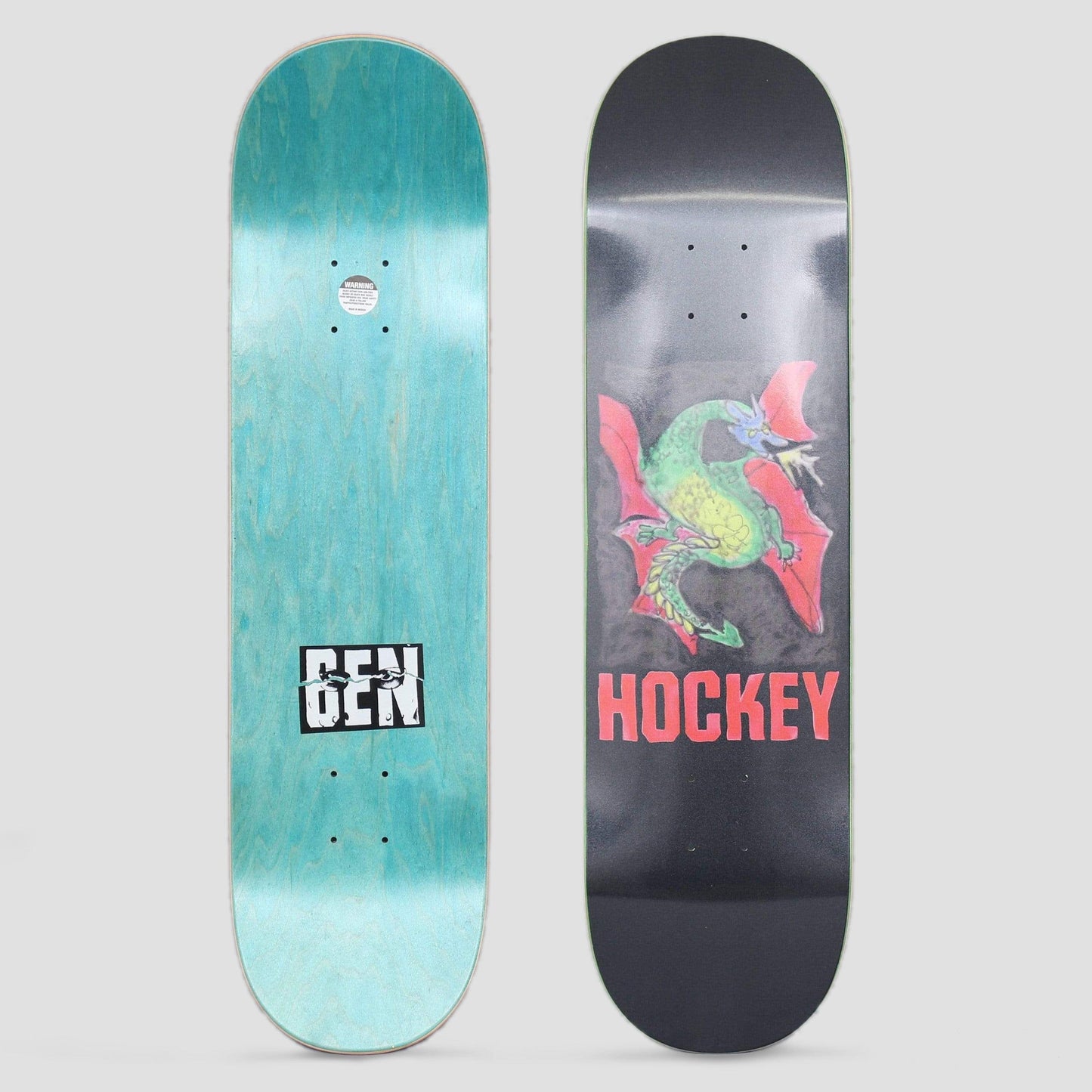 Hockey 8.25 Kadow Air Dragon Skateboard Deck Black