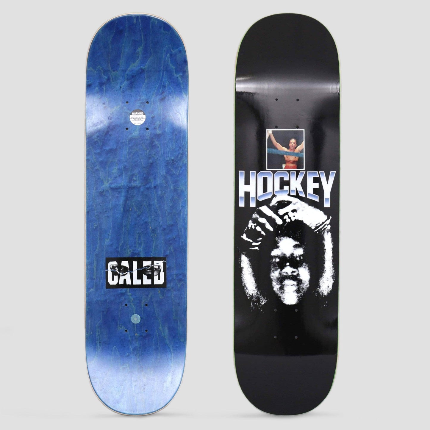 Hockey 8.18 Caleb Barnett Debut Skateboard Deck Black