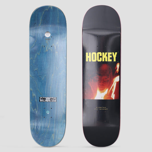 Hockey 8.5 Donovon Piscopo Long Trip Skateboard Deck Black