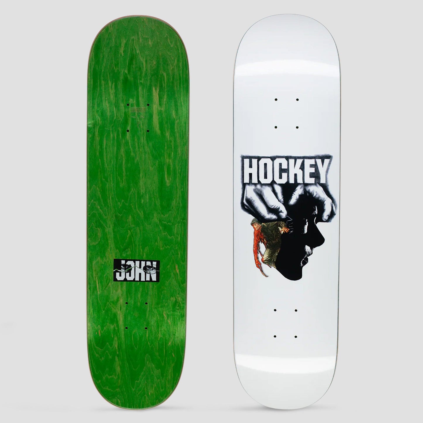 Hockey 8.75 John Fitzgerald Luck Skateboard Deck