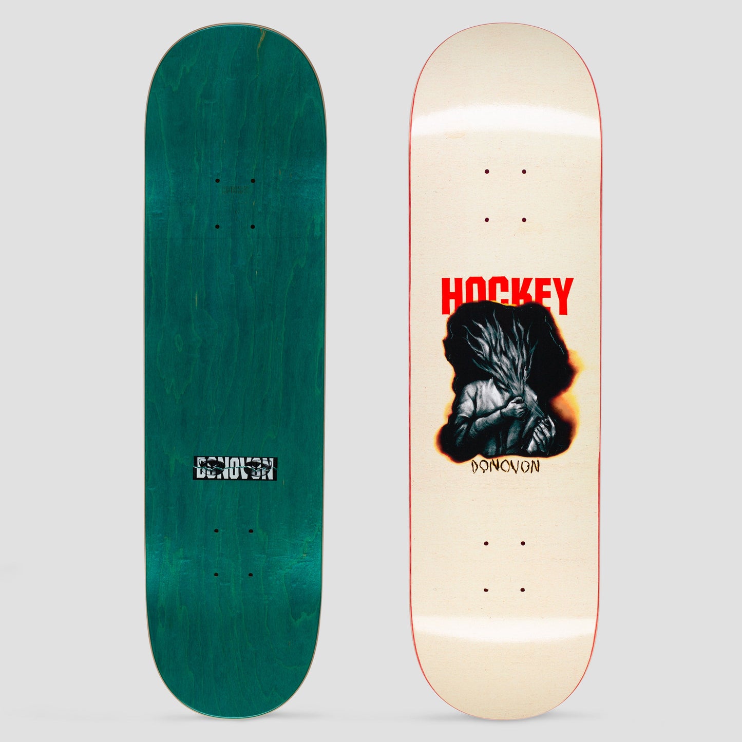 Hockey 8.25 Donovon Piscopo Flammable Skateboard Deck