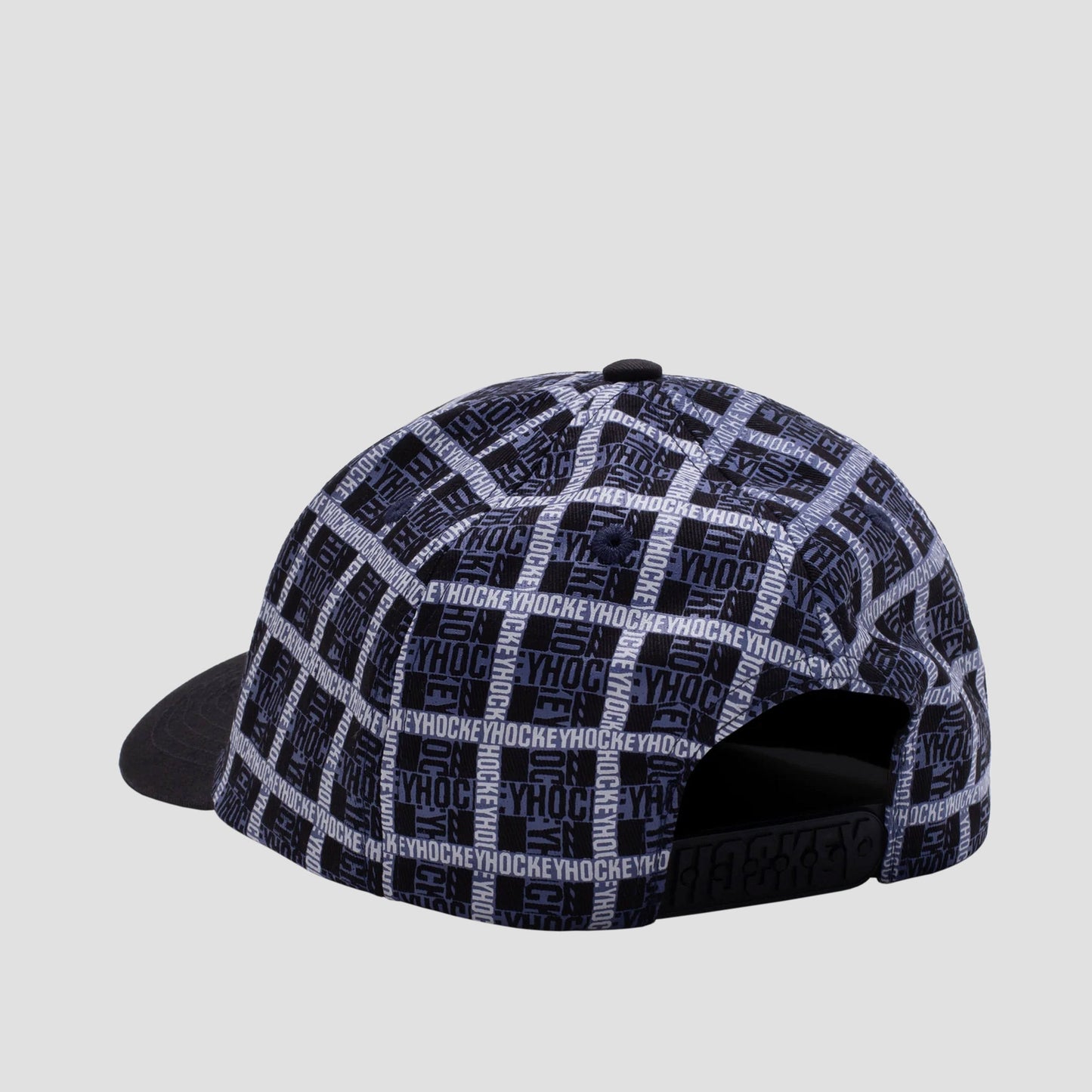 Hockey Plaid Cap Black