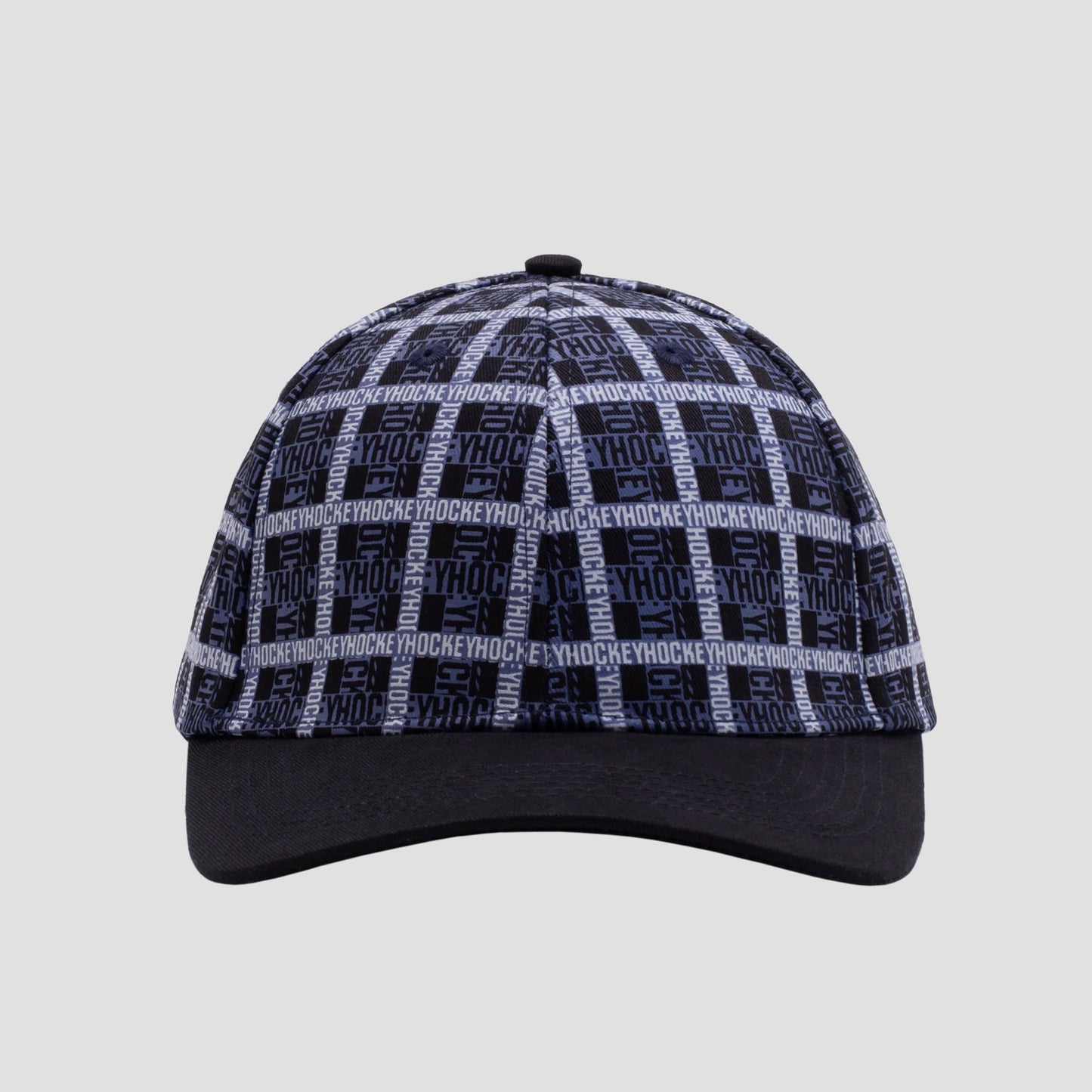 Hockey Plaid Cap Black