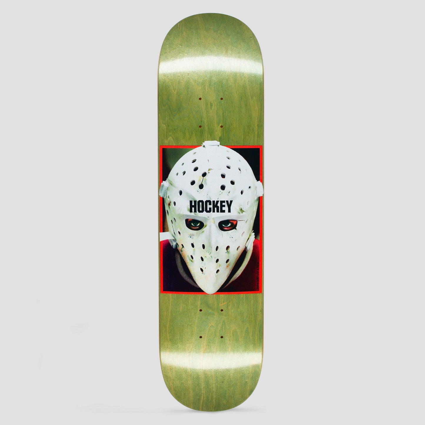 Hockey 8.18 War On Ice Shape 1 Skateboard Deck