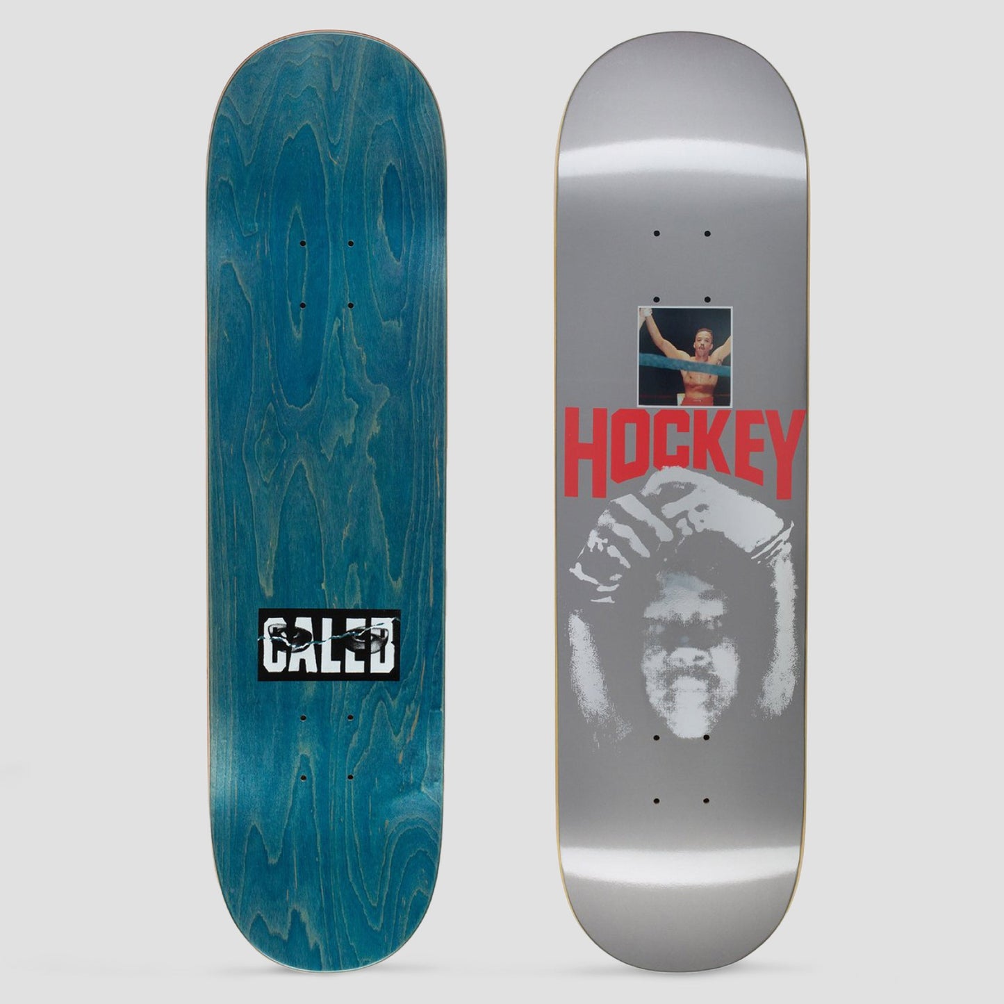 Hockey 8.25 Caleb Barnett Debut Skateboard Deck Silver