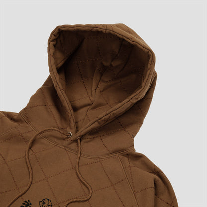 Dancer OG Diamond Stitch Hood Brown