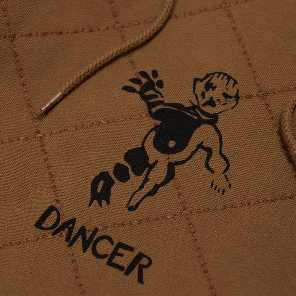 Dancer OG Diamond Stitch Hood Brown