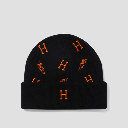 Huf X Carrots Beanie Black