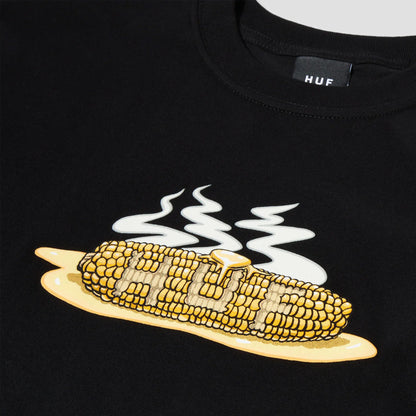 Huf On The Cob T-Shirt Black