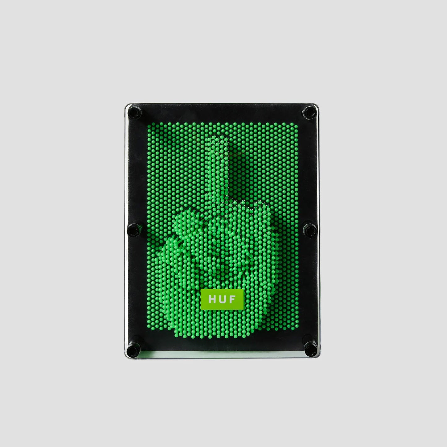 Huf Pin Art Sculpture Huf Green