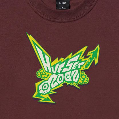 Huf Radio T-Shirt Eggplant