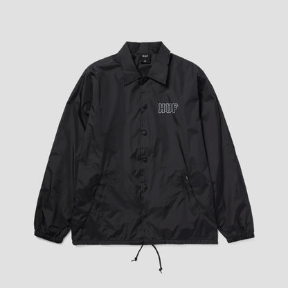 Huf Set H Coaches Jacket Black