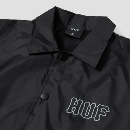 Huf Set H Coaches Jacket Black