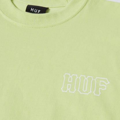 Huf Set H T-Shirt Lime