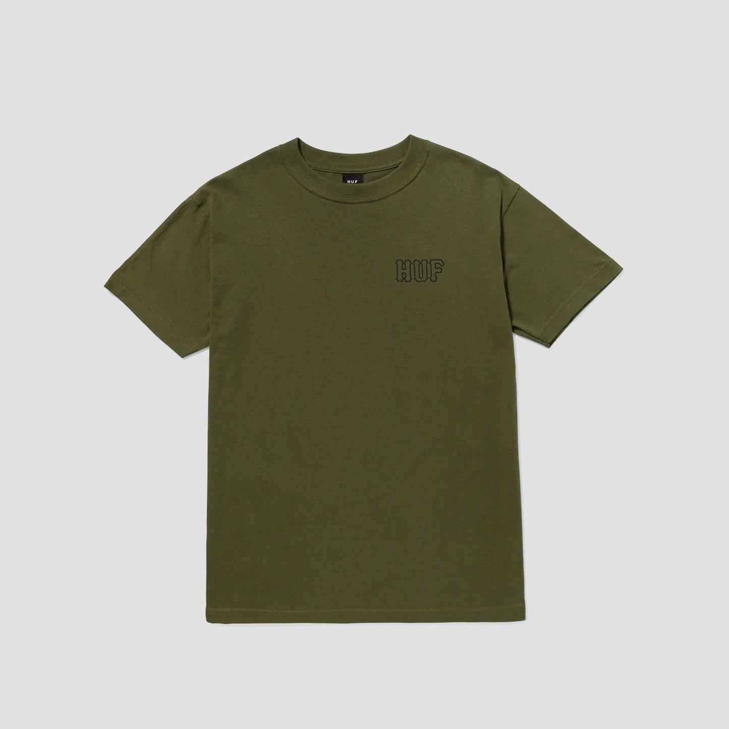 Huf Set H T-Shirt Olive