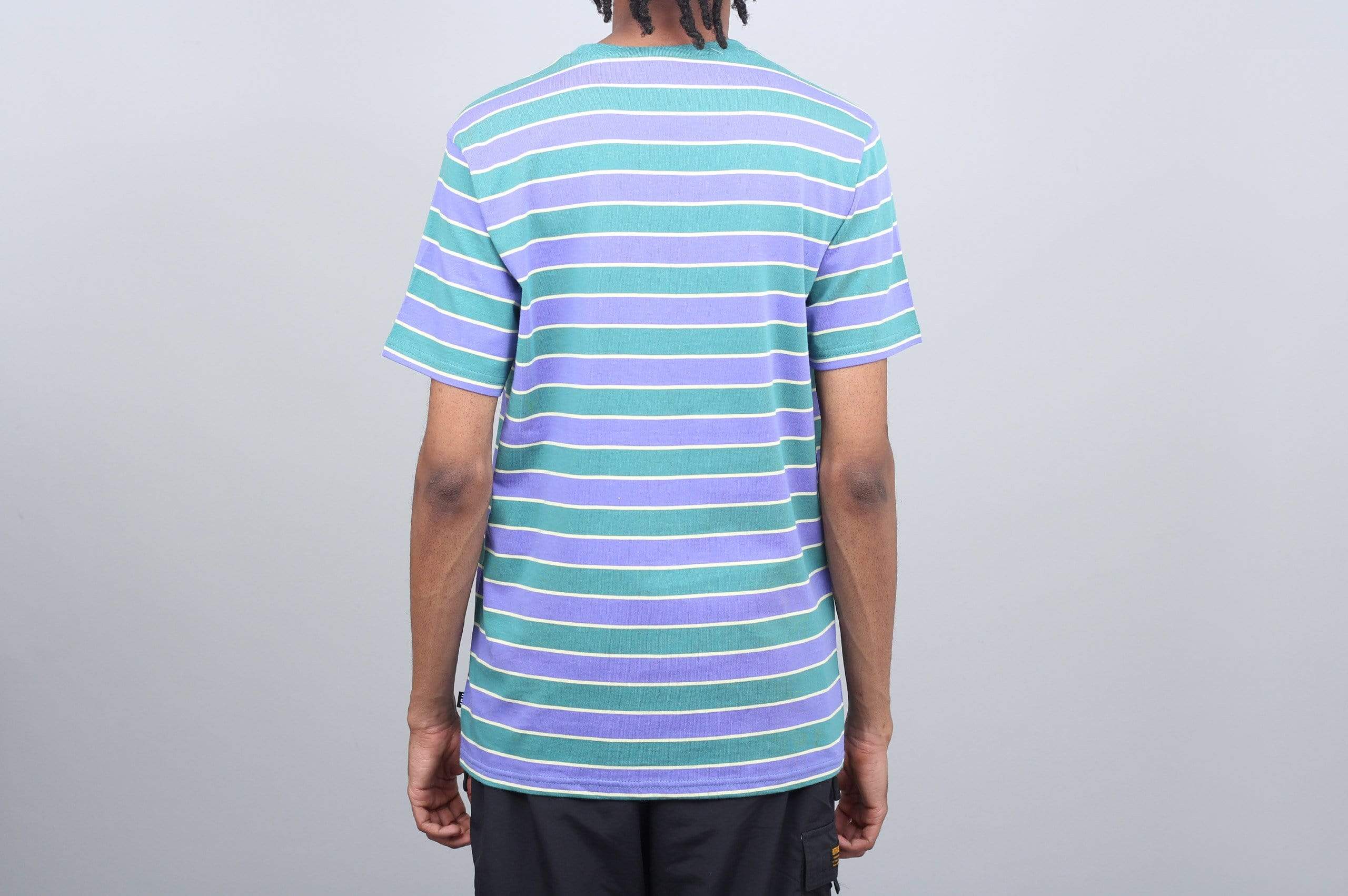 HUF Lexington Knit T-Shirt Blue Iris