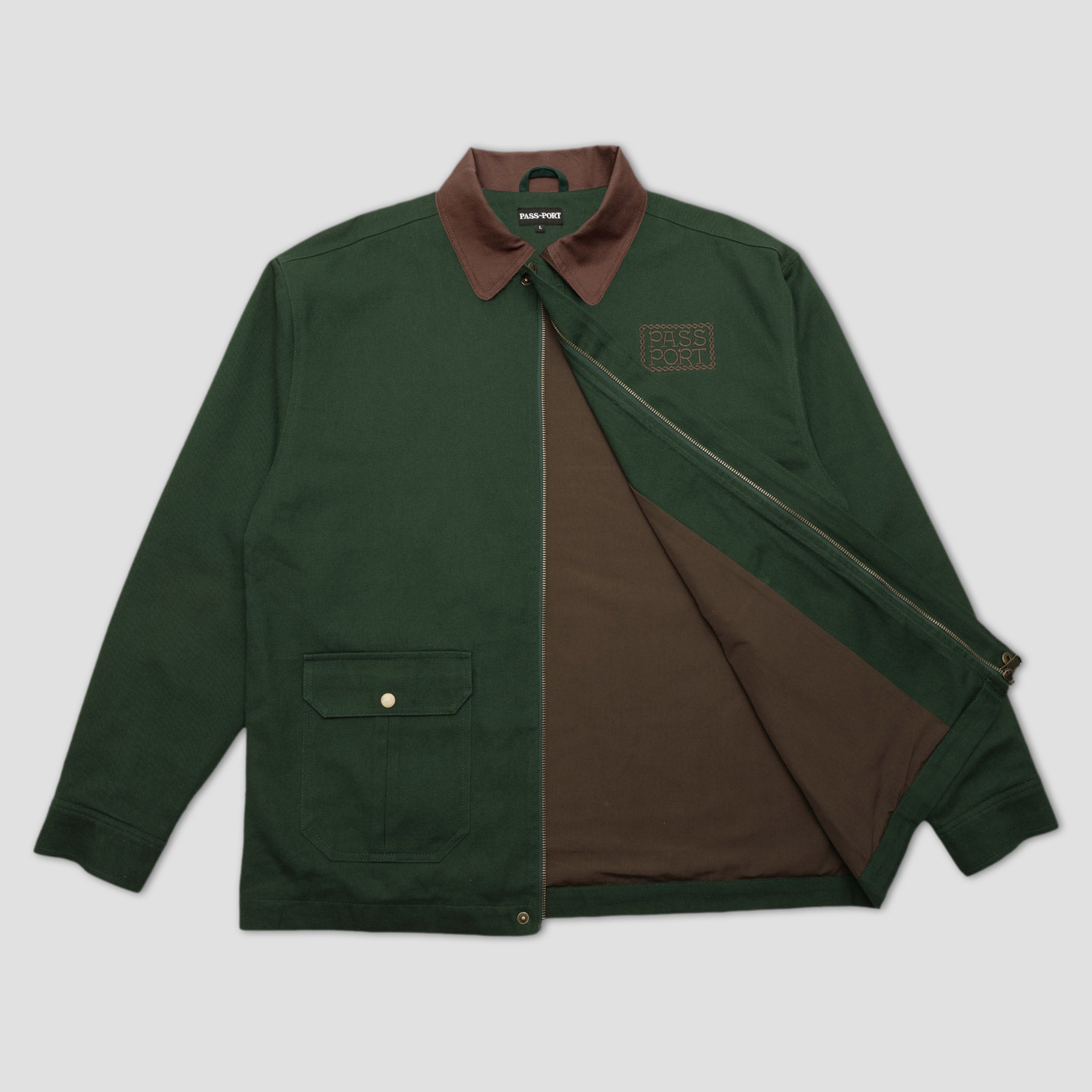 PassPort Invasive Logo Yard Jacket Forest Green