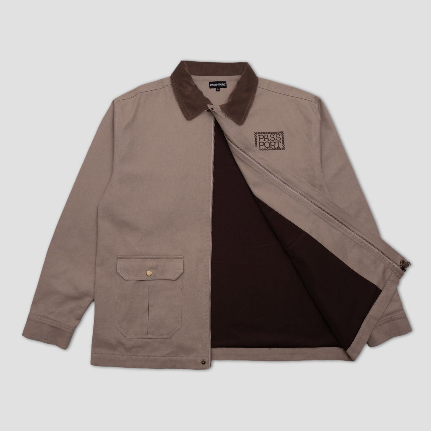 PassPort Invasive Logo Yard Jacket Khaki