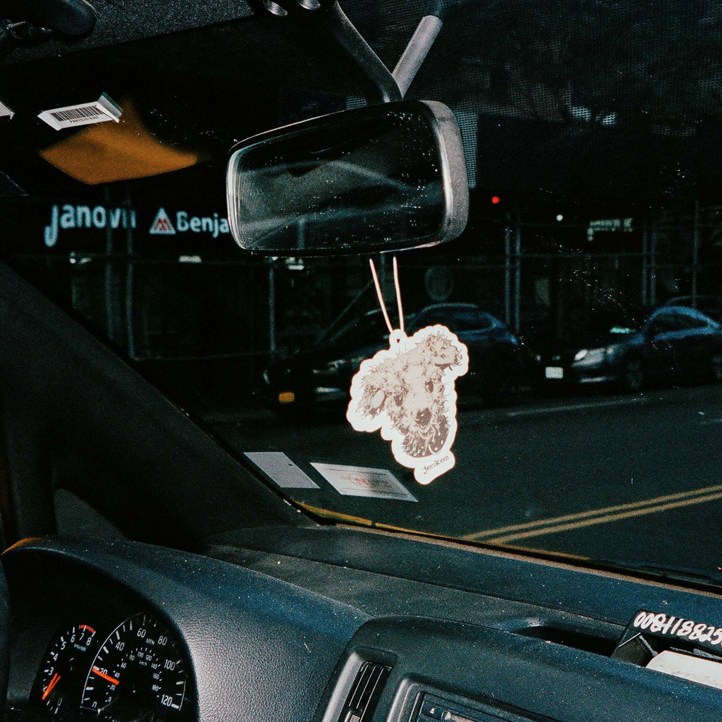 Jenkem Dog Air Freshener