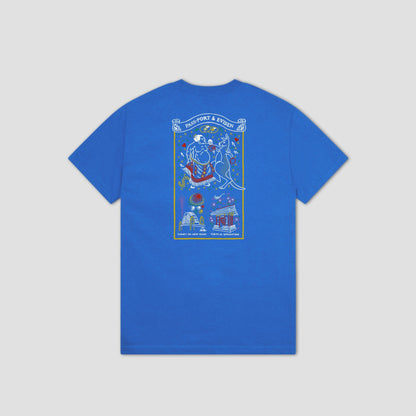 Passport X Evisen Karaoke T-Shirt Royal Blue