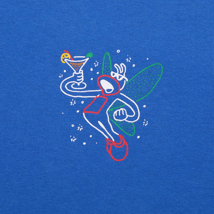 Passport X Evisen Karaoke T-Shirt Royal Blue