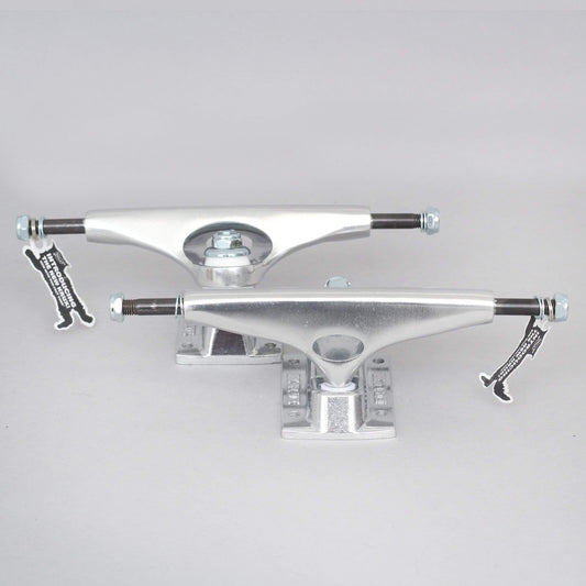 Krux 9 K5 Polished Standard Skateboard Trucks Silver (Pair)