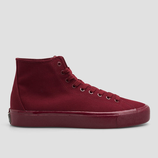 Last Resort AB VM003 Canvas HI Skate Shoes Full Oxblood