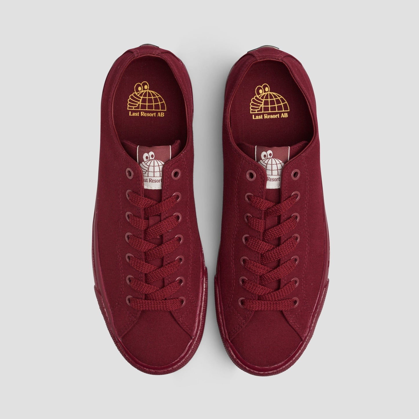 Last Resort AB VM003 Canvas LO Skate Shoes Full Oxblood