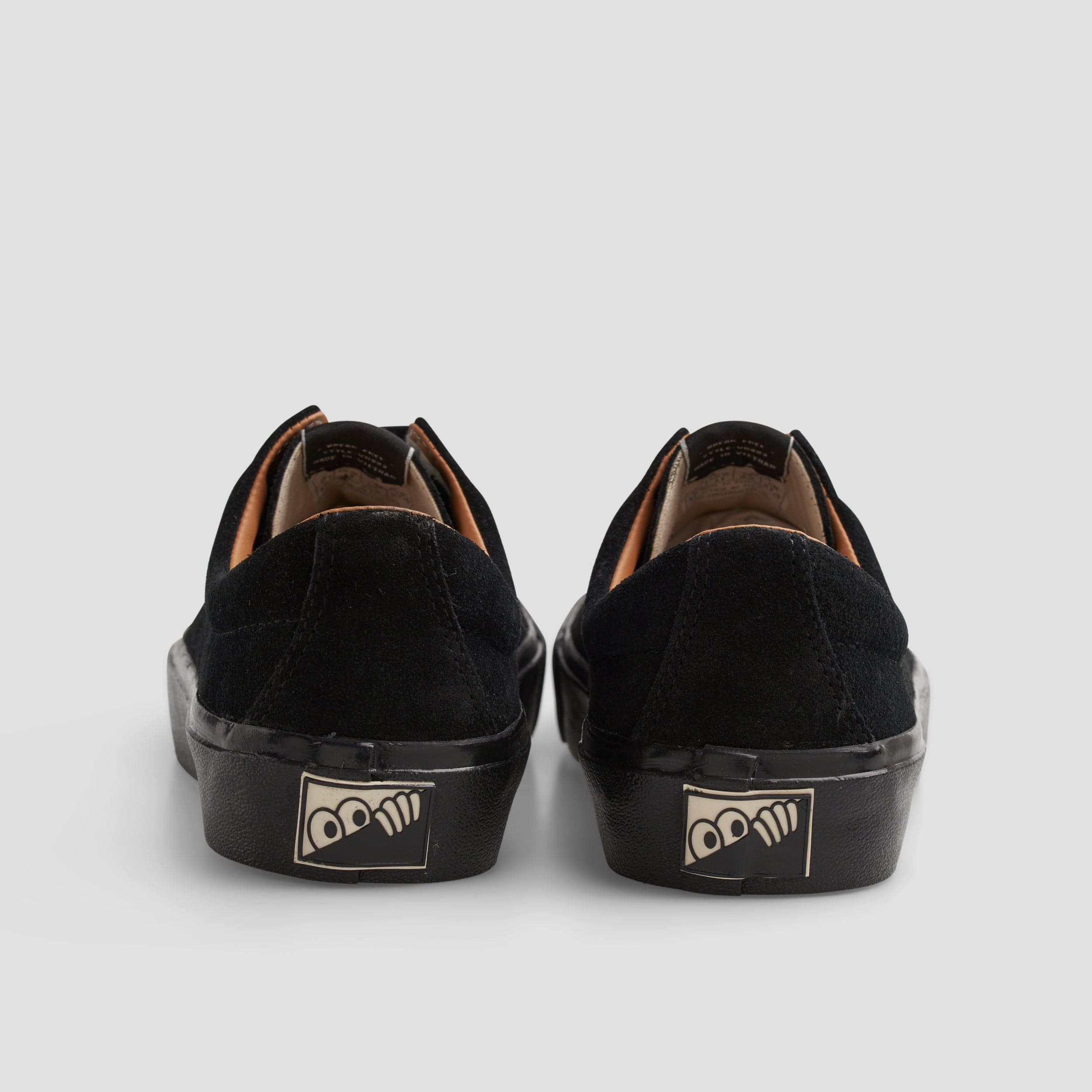Last Resort AB VM003 Suede LO Skate Shoes Black / Black / Black
