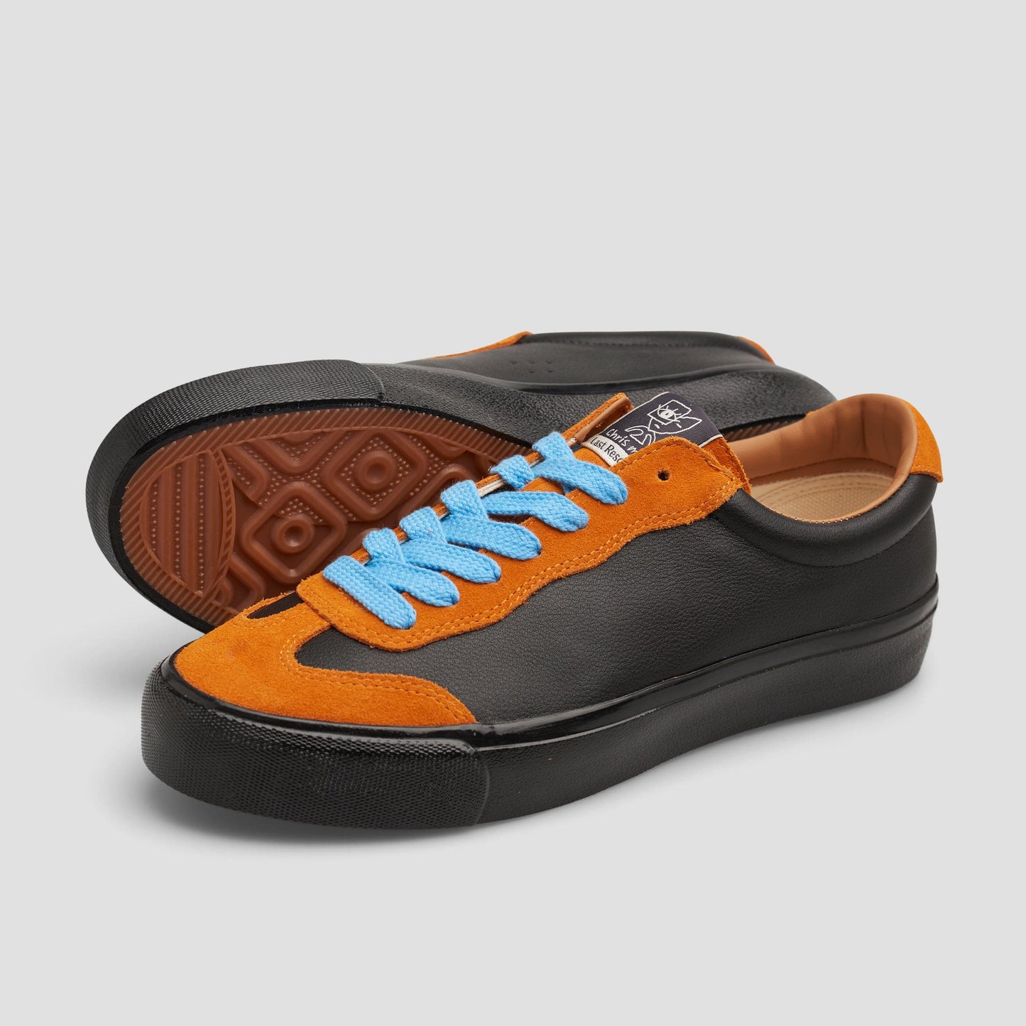 Last Resort AB VM004 Milic Suede Skate Shoes Duo Orange / Black / Black