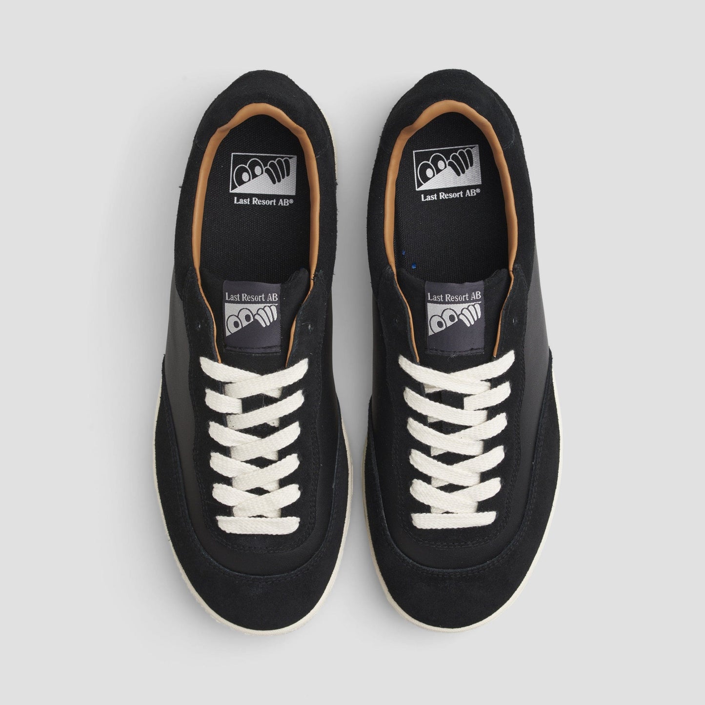 Last Resort AB CM001 LO Skate Shoes Black / White