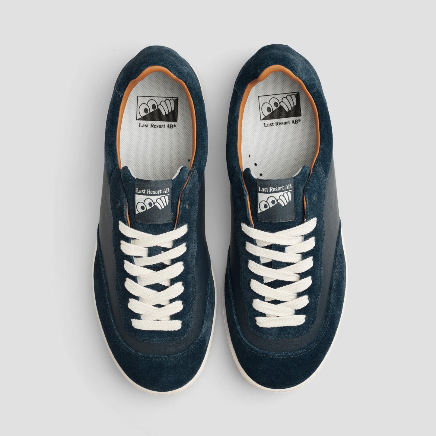 Last Resort AB CM001 LO Skate Shoes Navy / White