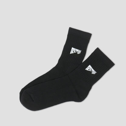 Last Resort AB Heel Tab Dress Socks Black