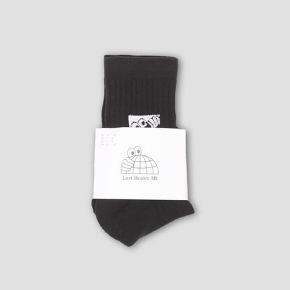 Last Resort AB Heel Tab Dress Socks Black