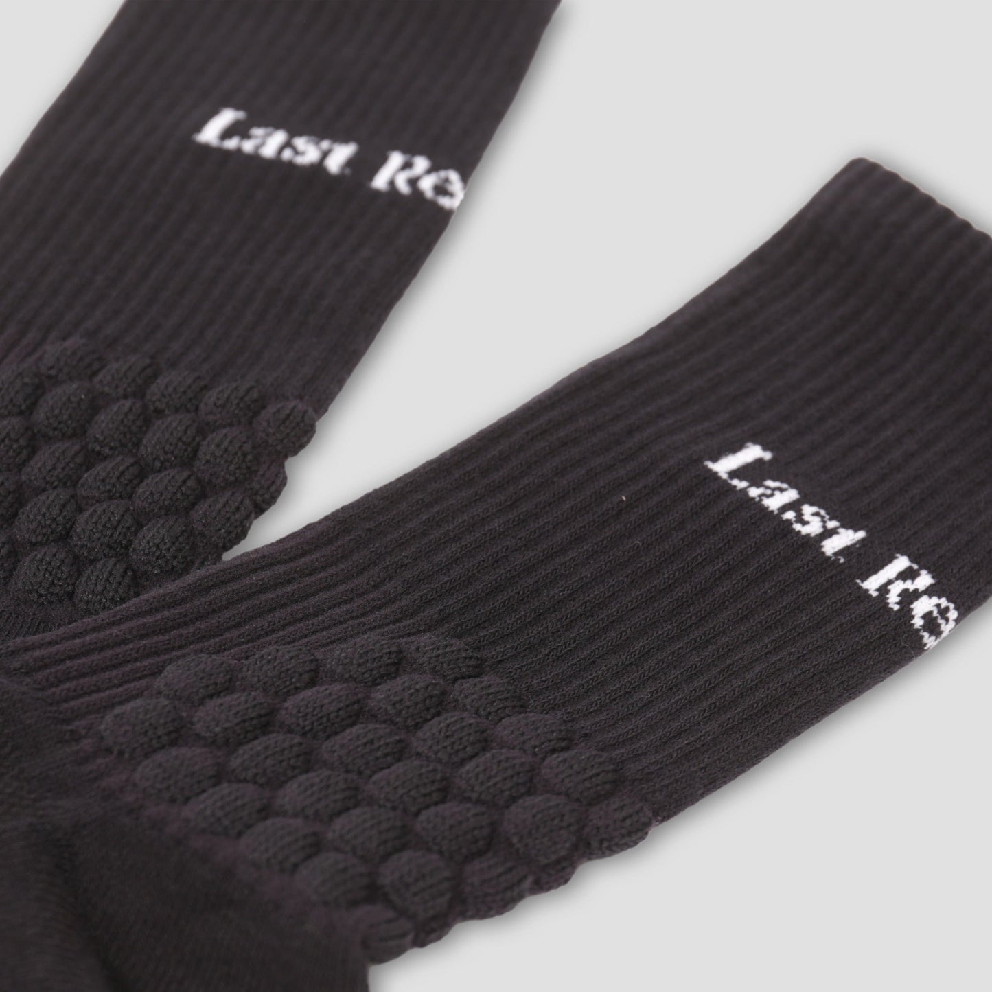 Last Resort AB Right Angle Bubble Socks Black