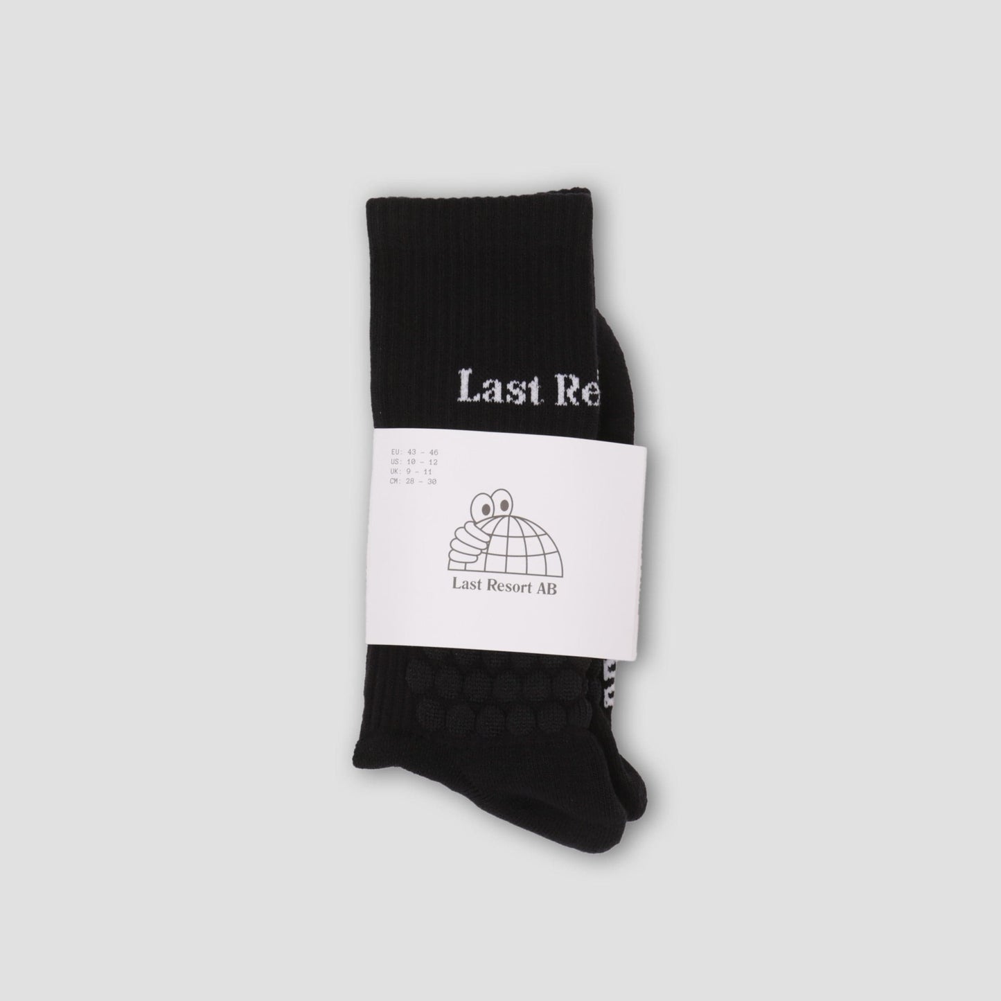 Last Resort AB Right Angle Bubble Socks Black