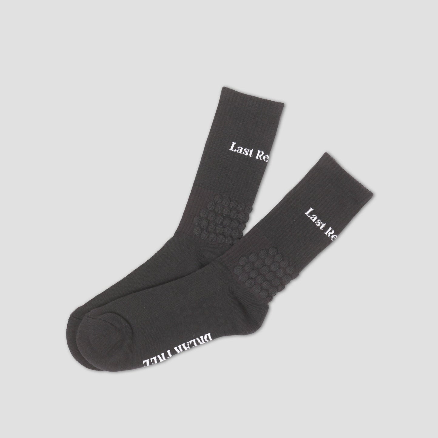 Last Resort AB Right Angle Bubble Socks Black