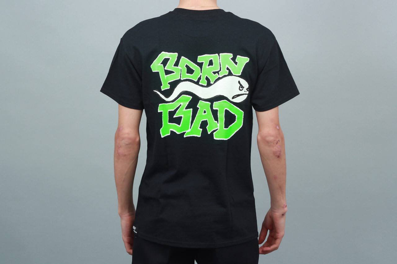Life's A Beach Born Bad T-Shirt Black