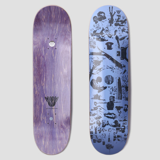 Limosine 8.25 Paymaster Skateboard Deck Blue