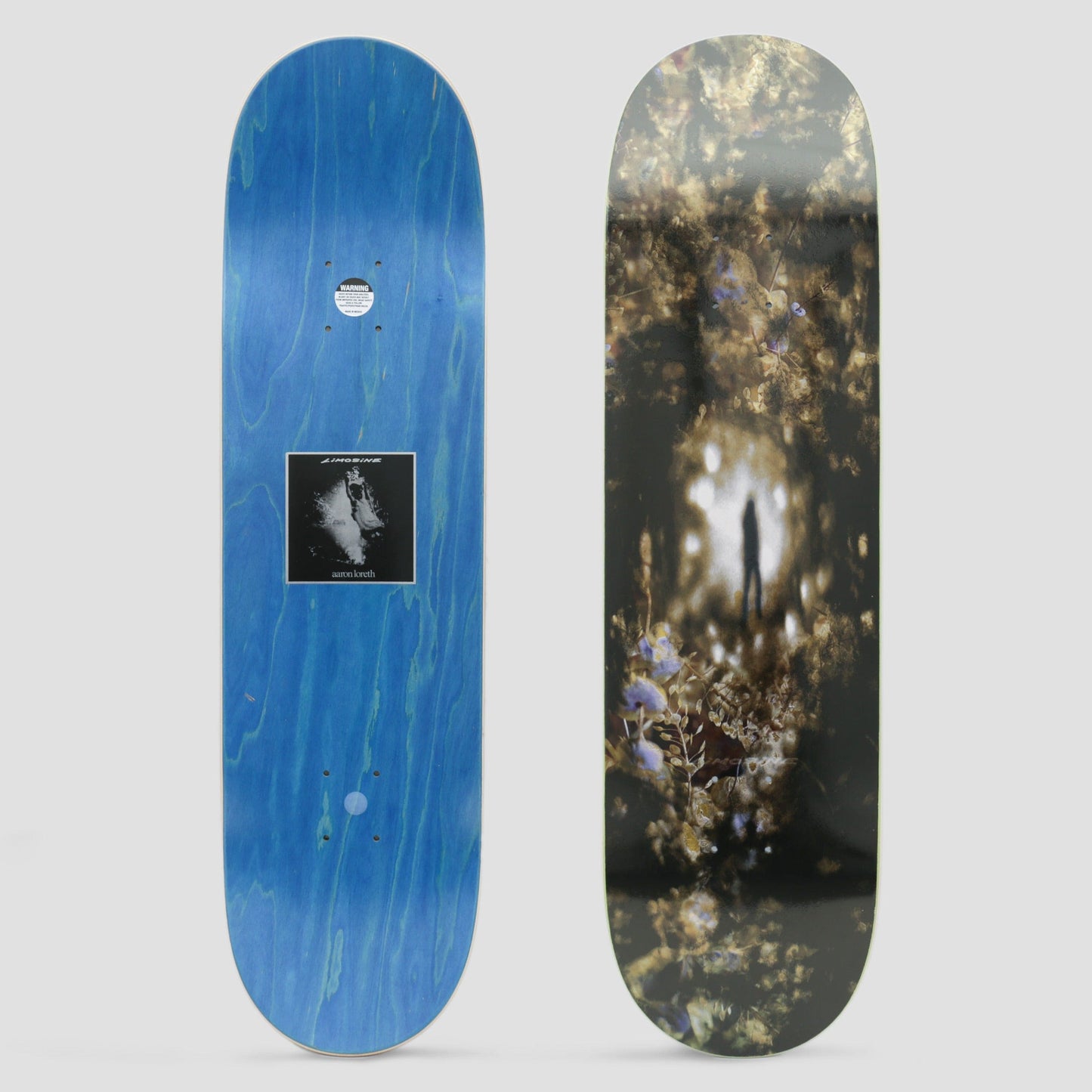 Limosine 8.25 Reptilian Aaron Loreth Skateboard Deck Black