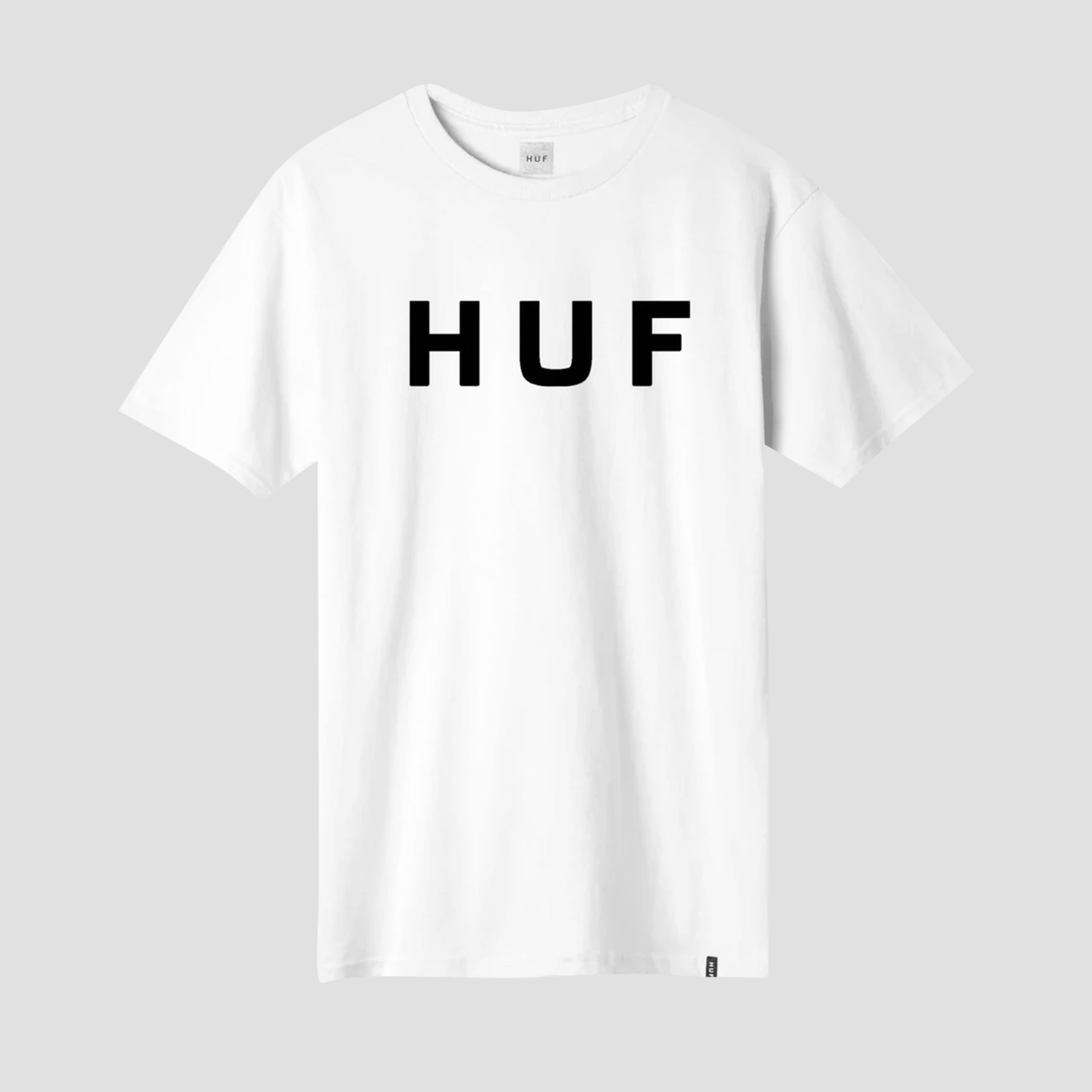 HUF Essentials OG Logo T-Shirt White