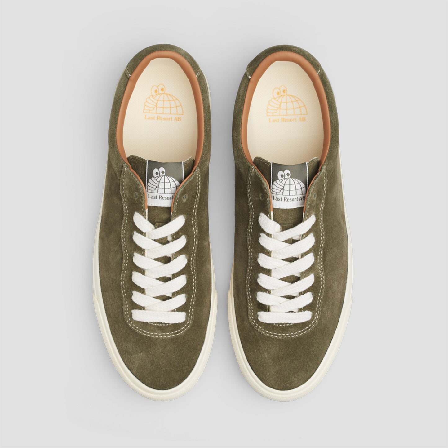 Last Resort AB VM001 LO Suede New Olive / White